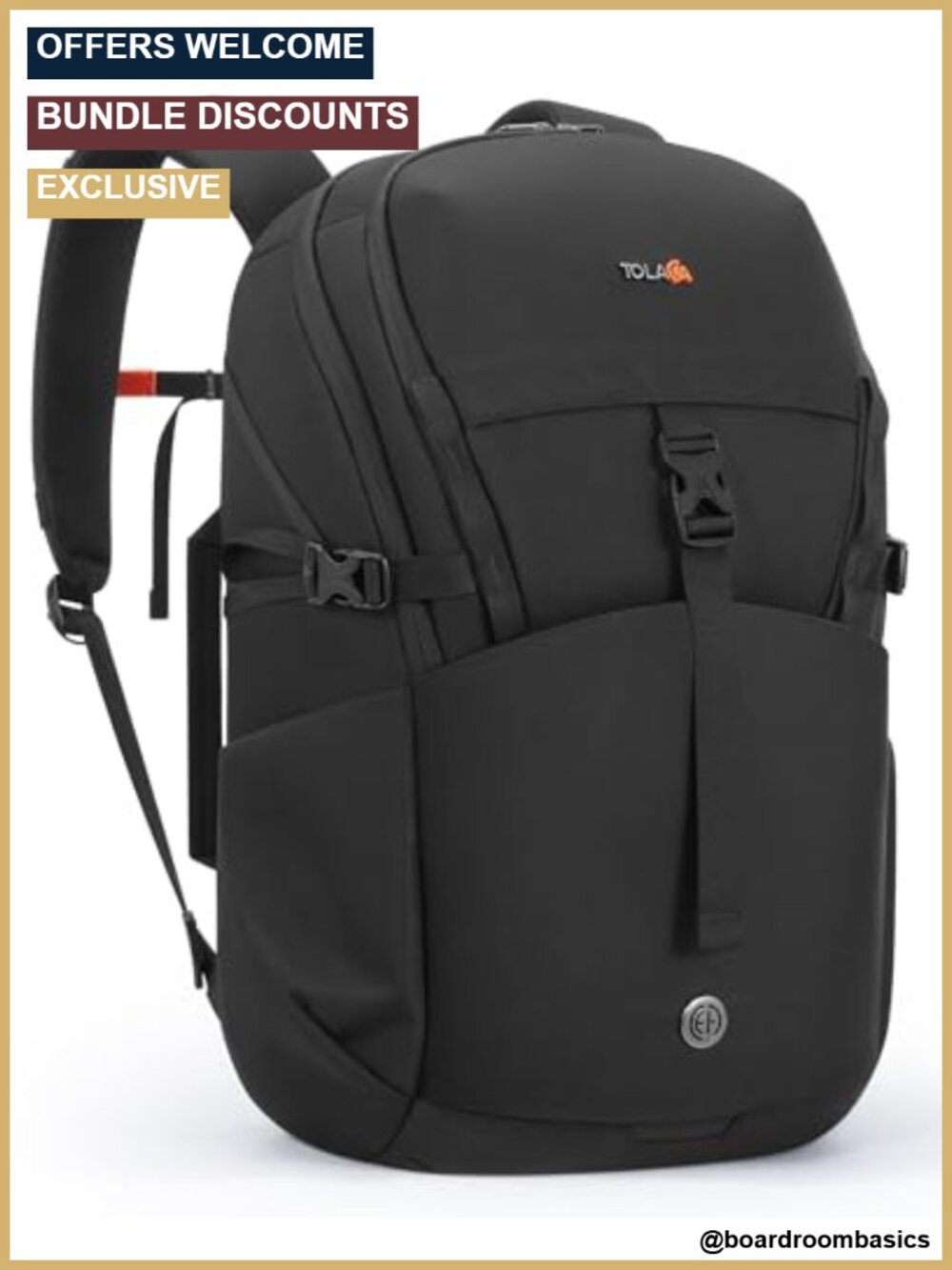 30L Travel Laptop Backpack for Work College Daypack with Waterproof Zipper